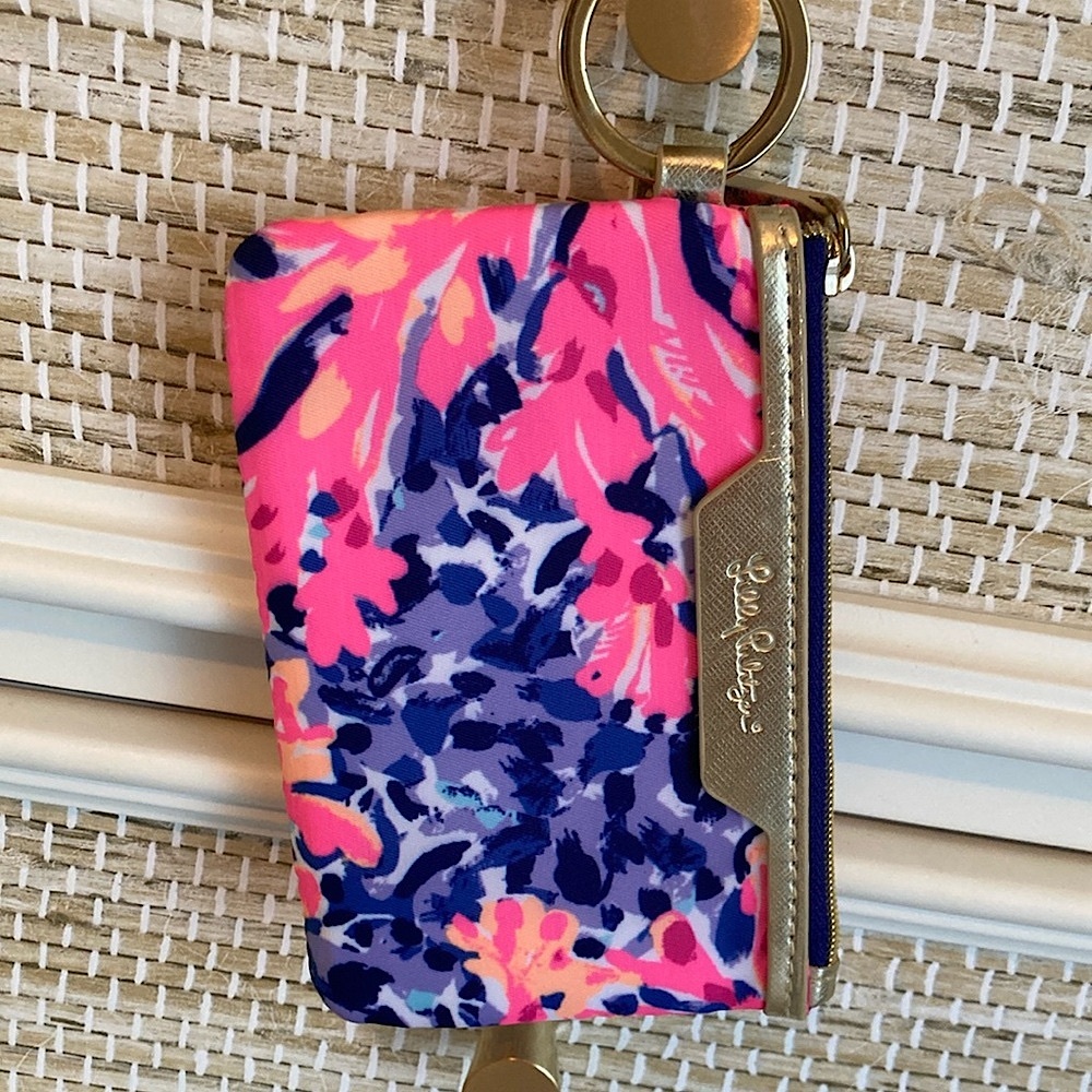 Lilly Pulitzer key/ID/ card purse